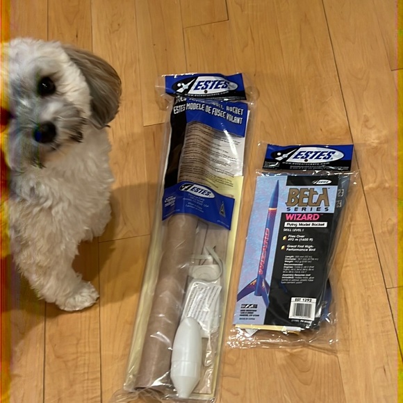 New Estes Beginner Flying Model Rockets Big Bertha & Beta Series Wizard Hobby - Picture 4 of 10